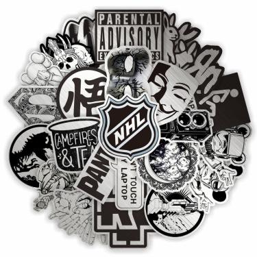 Imagem de Adesivos V for Vendetta Waterp 50 unidades para laptop, garrafa, etc