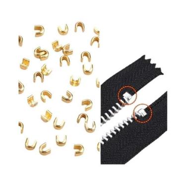 Imagem de Conjunto De Paradas De Zíper De Metal Em Liga De Alumínio Premium 50-2