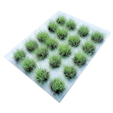 Imagem de menolana Kit de Maquetes de Grama Artificial para Terreno, Grama Artificial DIY, Arbustos de Planície para Dioramas, Paisagem e Cenários de Areia, Luz Verde