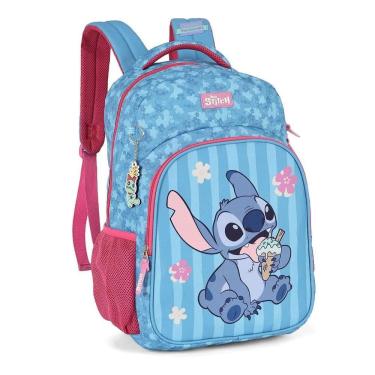 Imagem de Mochila de Costas Luxcel Stitch Sorvete Pink
