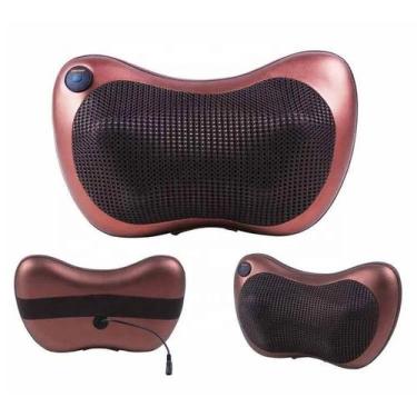 Imagem de Travesseiro Almofada Massageadora para Pescoço, Nuca e Pés  110V/220V 