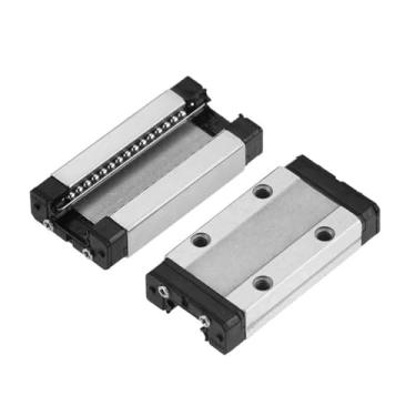 Imagem de MGN7 MGN12 MGN12N MGN15 MGN9 100 mm a 600 mm trilho linear miniatura guia linear MGN preto transporte CNC peça de impressora 3D (MGN9 H, 150 mm)