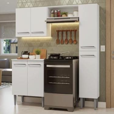 Imagem de Armário de Cozinha Compacta 156 cm Emilly Madesa 02