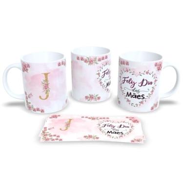 Imagem de Caneca Alfabeto dia das Mães Cada Letra é Um Carinho Para a Sua Mãe (J)