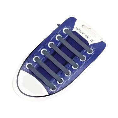 Imagem de 12 Peças De Cadarços De Silicone Sem Amarração, Cadarços Elásticos Par