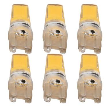 Imagem de Eujgoov Lâmpada LED G9 Regulável 9W 500LM COB Light, 3000K / 6500K Branco Quente Branco Frio, Iluminação de 360 ​​graus para Abajur de Parede Lustre de Mesa para Escritório Doméstico (Luz quente)