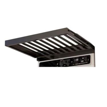 Imagem de Hhsdyl Cabideiro Extensível Calças, Cabide Deslizante com Carril, Armazenamento Deslizante para Cachecóis e Jeans,Grey rebound,9rod 44cm