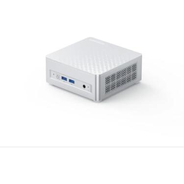 Imagem de MINISFORUM Mini PC M1 Plus, Intel Core i5-12600H (12C/16T, 4,5GHz), RAM DDR5 de 32 GB, SSD de 512 GB, tela tripla 4K (HDMI/DP/USB 4.0), porta dupla de 2,5 GbE, WiFi 6E, computador desktop compacto