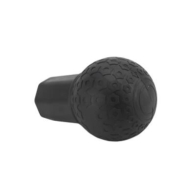 Imagem de Generic Acessório de Barra de Borracha para Minas Terrestres Com Design Antiderrapante para Exercícios de Núcleo Dinâmico para Treino de Ginástica Em Casa Preto (Desenho Hexagonal)