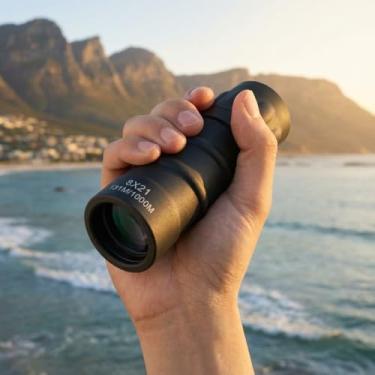 Imagem de Monóculo de campo amplo 20 x 53: foco instantâneo para caminhadas e caça - a melhor óptica compacta para pegar e levar