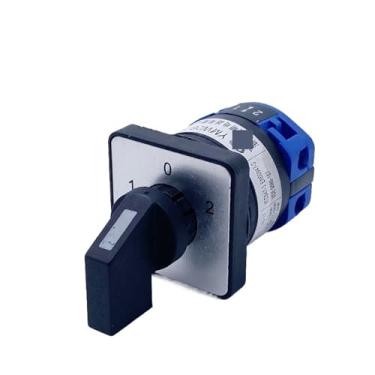 Imagem de 1 peça YMW26 LW26-10/1 interruptor rotativo de transferência universal 10A seção de um nível combinação de inversão de fonte de alimentação dupla (0-1)