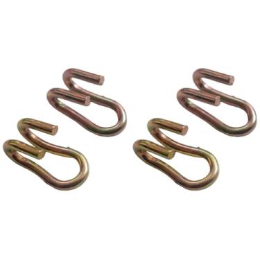 Imagem de Gairsk 5/40.6 cm Reparação de Corrente de Pneu Gancho Cruzado Correntes de Elo Médio Seção Peças de Fixador