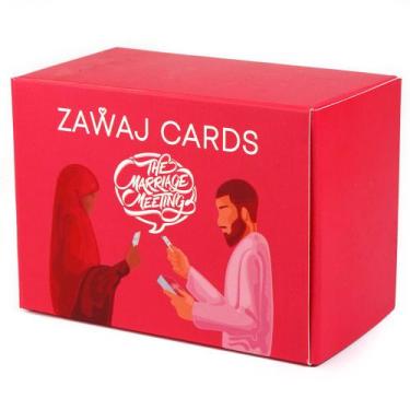 Imagem de Jogo de cartas Zawajs Cards Marriages Meetings Fun Family Adult - Yiwe