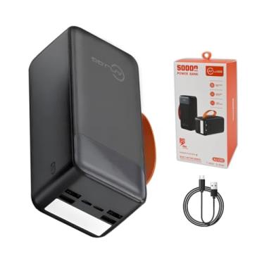 Imagem de ANJ.GG Power Bank, 30000mAh/50000mAh, USB Type-C, para Smartphones, Aleatório, Carregamento Rápido 66W, Display LED, Multiporta, Bateria