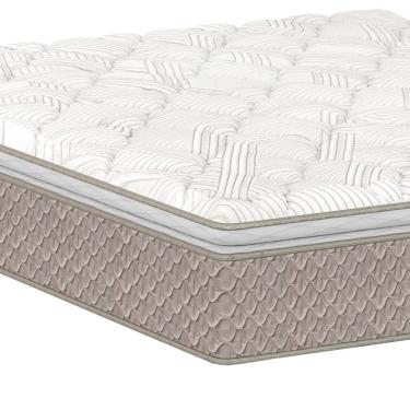 Imagem de Colchão Queen 158cm Espuma D33 Pillow Top Premier Umaflex - Bege
