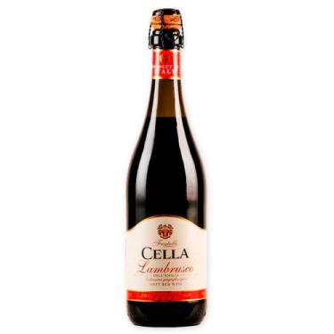 Imagem de Vinho Tinto Frisante Lambrusco Cella Rosso 750ml