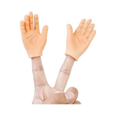 Imagem de Mini Fantoches De Dedo Tiny Hands, Brinquedos Pequenos De Borracha Rea
