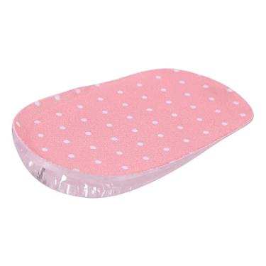 Imagem de ZJchao Palmilha de Gel de Silicone, Inserções de Sapato Autoadesivas para Aumento de Altura Com Superfície de Flanela Respirável para Conforto Masculino e Feminino (1,5cm)
