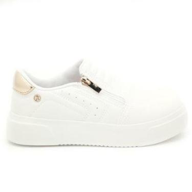 Imagem de Tênis Kolosh Slip On Pelica Ziper Flatform Feminino C3558-Feminino