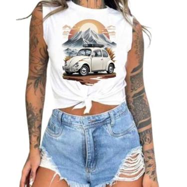 Imagem de Cropped T-Shirts Feminino Estampado Várias Estampas 21 - megan basic, 