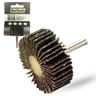 Imagem de Roda De Lixa 50x25mm G50 c/ Haste 1/4 Beltools
