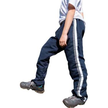 Imagem de Calças Infantil Tactel Uniforme Escolar Agasalho Inverno 071 - J94 Con