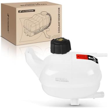 Imagem de A-Premium Tanque de expansão de recuperação de transbordamento do líquido de arrefecimento do motor com tampa compatível com Nissan Kicks 2018-2023, 1.6L, número de substituição NI3014137C