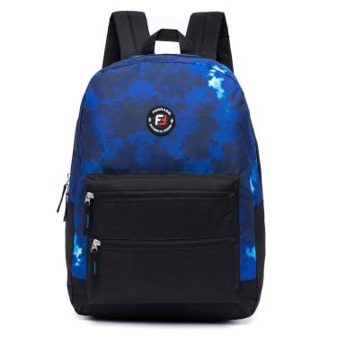 Imagem de Mochila Ferrazzi Escolar Reforçada Espaçosa Casual-Masculino