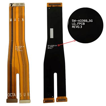 Imagem de Cabo Flex LCD Carga Placa Mãe Compatível Galaxy A33 5G A336B