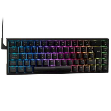 Imagem de Teclado Mecânico Gamer Husky HailStorm, 65%, RGB, Switch Gateron Brown, ABNT2, Preto - HTG002PTMA-Unissex