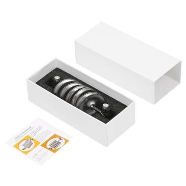 Imagem de RiToEasysports Peças de Guitarra, 10 Sinos de Guitarra Soundhole Pandeiro Jingles de Aço Inoxidável Com Protetor de Silicone Pressione No Design para Guitarras de 36 38 40 41 Polegadas (MB20L)