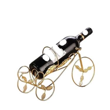 Imagem de Suporte de metal para pendurar para copos de vinho, suporte de bar, suporte retrô criativo para exibição de restaurante (amarelo)