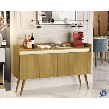 Imagem de Aparador Sala De Estar Retrô Buffet Cantinho Do Café Hall De Entrada L