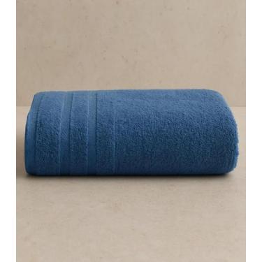 Imagem de Toalha De Banho Low Twist Trace Toque Macio Rozac Azul, UN, Azul