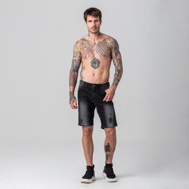 Imagem de Bermuda Masculina Jeans Rock e Soda-Masculino