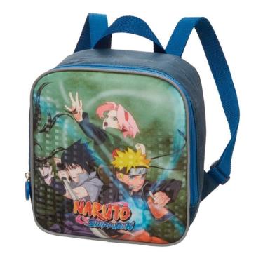 Imagem de Lancheira Térmica Naruto Time 7 Verde e Azul - Pacific