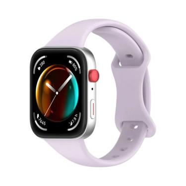 Imagem de Pulseira De Silicone Substituível Para Smartwatch Huawei Watch Fit 3 4
