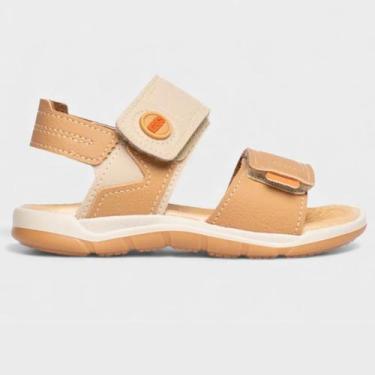 Imagem de Sandália Infantil Klin Line Play Baby - Bege, 27