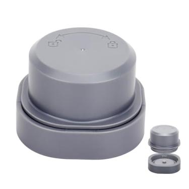 Imagem de Tampa da lâmina e tampa do recipiente para liquidificador portátil Ninja Blast Série BC100 e BC151: Substituição da tampa da garrafa do recipiente de explosão à prova de vazamento, peça de acessórios