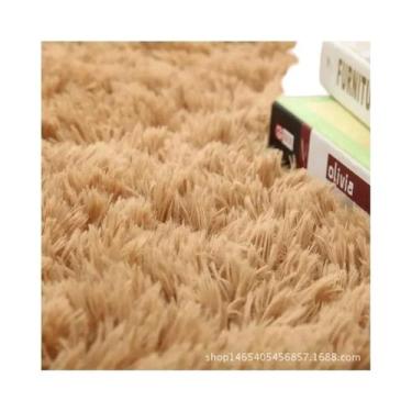 Imagem de Tapete De Lã De Seda Gradiente Antiderrapante Para Quarto Infantil Lav