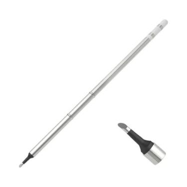 Imagem de Ponta De Ferro De Solda Cromada Preta, Aquecimento Rápido, Temperatura