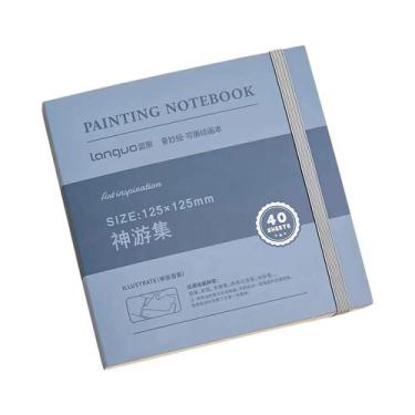 Imagem de Mini Caderno De Desenho Portátil, Diário De Viagem, Caderno De Bolso C