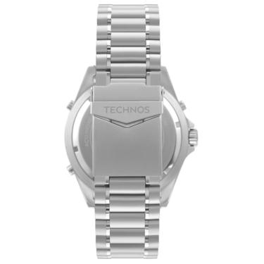 Imagem de Relógio Technos Masculino Ref: Wt205fy/1p Skydiver Anadigi Prateado