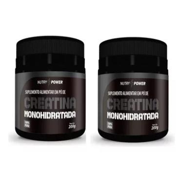 Imagem de Kit 2 Creatina Monohidratada 200g Nutry Power 100% Pura