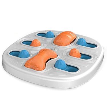 Imagem de Brinquedo Interativo Comedouro Cao Pet Cachorro Petisco Raçao Quebra Cabeça Comida Alimentador Morde