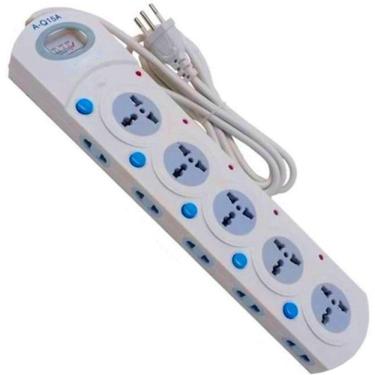 Imagem de Regua Filtro Linha 16 Tomadas Com Multimetro Extensao