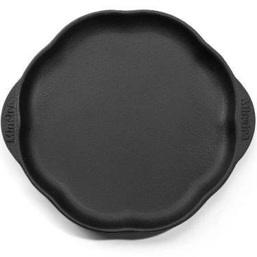 Imagem de Chapa petisco ferro 20x2,5cm redonda – Panela Mineira