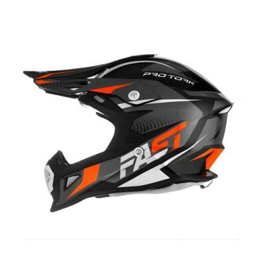 Imagem de Capacete motocross pro tork fast tech limited edition, 56
