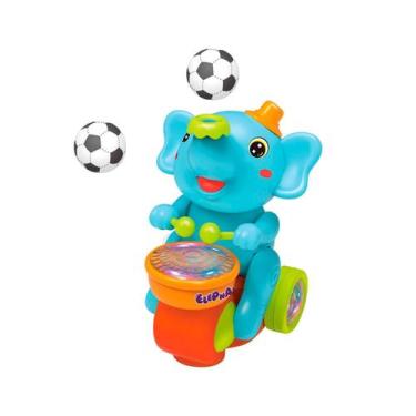 Imagem de Elefante Com Luzes, Sons E Bola - Brinquedo Infantil - King