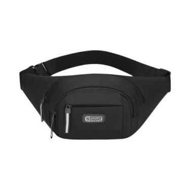 Imagem de Mochila De Cintura Ultra Fina Antifurto Para Homens, Grande Capacidade